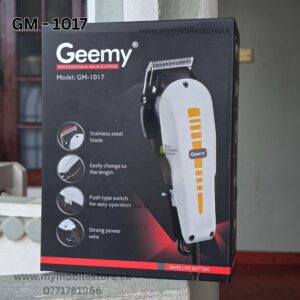 Original Geemy Professional Hair Clipper Trimmer GM 1017