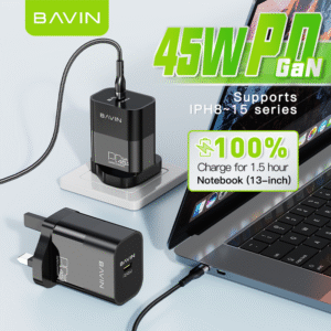 BAVIN 45W GaN PD Fast Charger PC986E